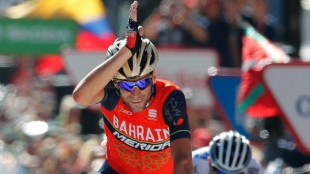 Vincenzo Nibali, ciclista italiano. Foto: EFE/Javier Lizón Vincenzo Nibali, ciclista italiano. Foto: EFE/Javier Lizón