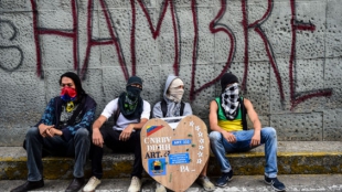Opositores venezolanos. Foto: Ronaldo Schemidt / AFP Opositores venezolanos. Foto: Ronaldo Schemidt / AFP