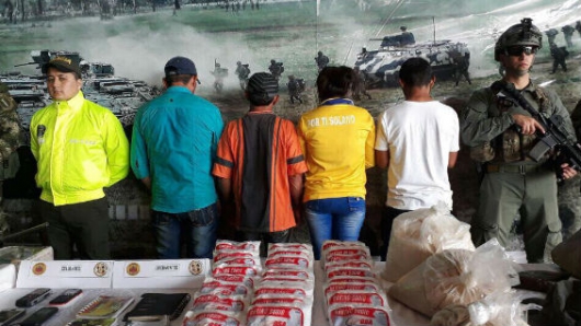Capturan a cuatro disidentes de las Farc en el Caquetá Capturan a cuatro disidentes de las Farc en el Caquetá