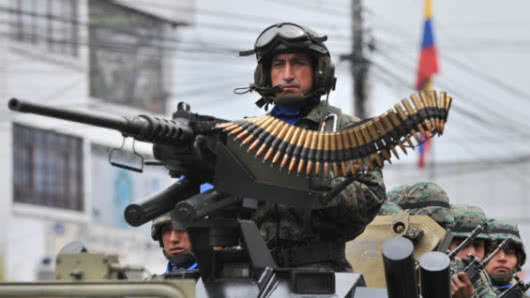 América- Marzo 16 de 2018 10:10 am Fuerza Pública de Ecuador