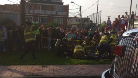 Explosión en el occidente de Bogotá dejó tres personas heridas