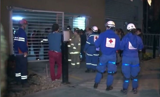 26 heridos por explosión en un edificio residencial en Bogotá