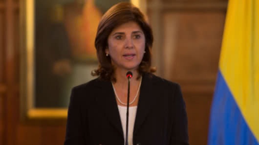 Mundo- Octubre 10 de 2017 6:53 pm María Ángela Holguín ministra de Relaciones Exteriores de Colombia