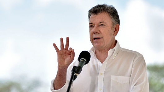 Santos ratifica compromiso con la paz de Colombia