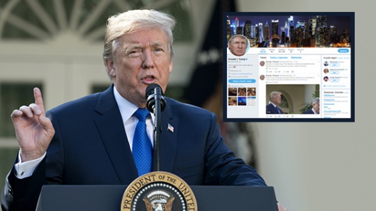 América- Noviembre 2 de 2017 7:31 pm La cuenta del presidente Donald Trump fue suspendida por 11 minutos