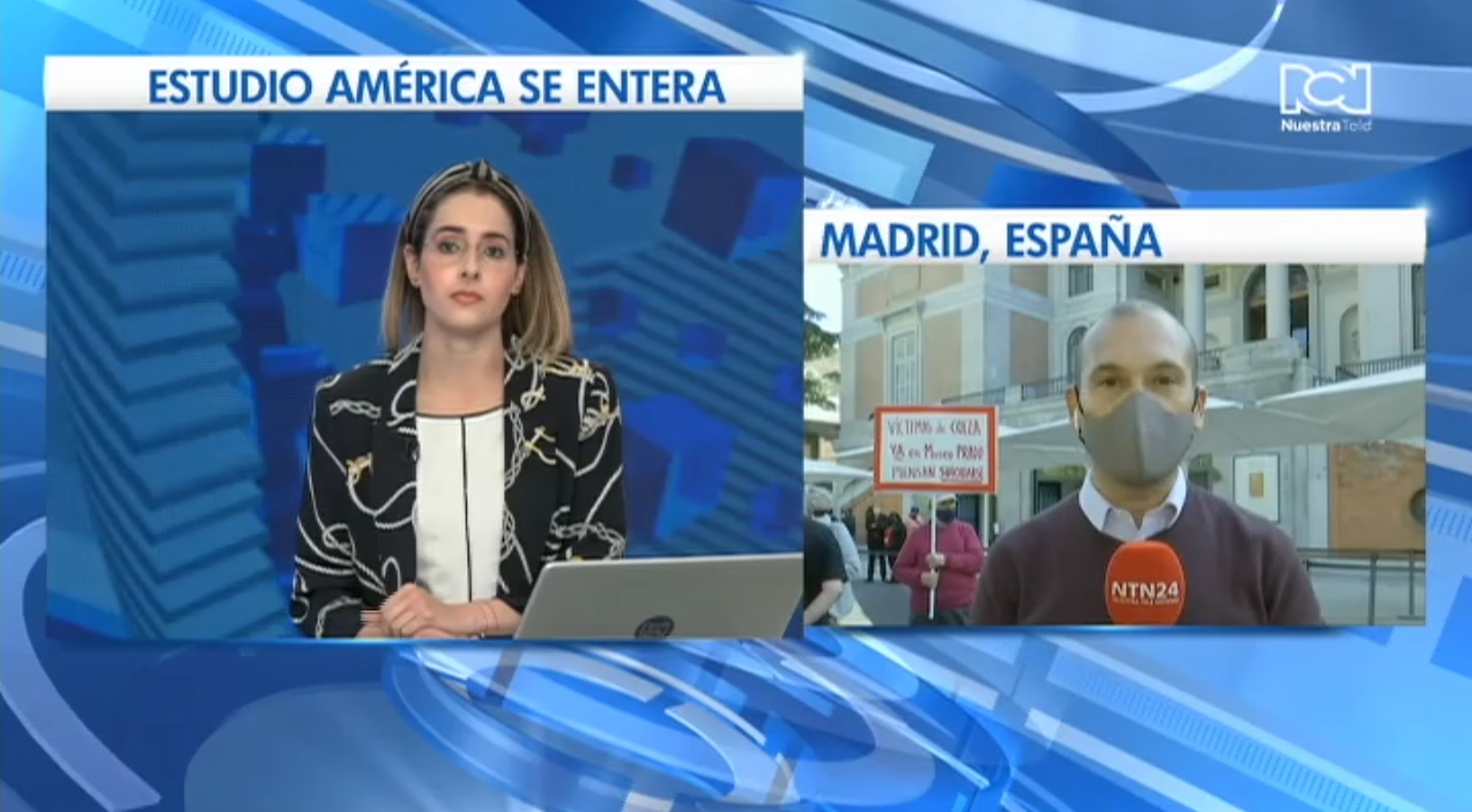 Manifestantes suicidas se toman el Museo del Prado de España