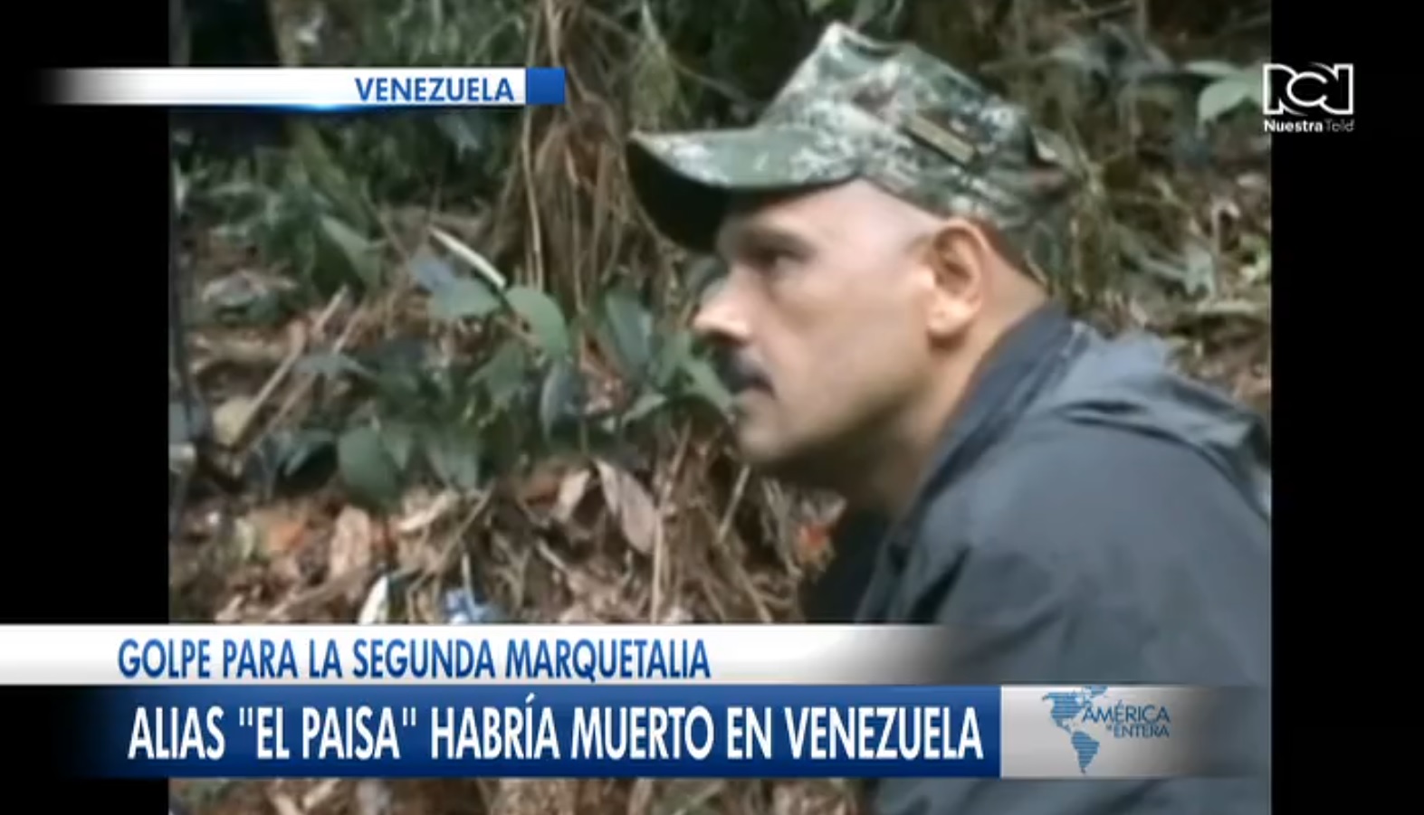 Alias El Paisa habría muerto durante un enfrentamiento armado en Venezuela