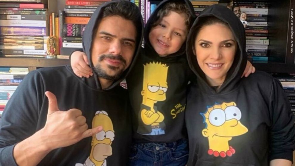 Hijo de Alejandro Aguilar sorprendió al hablar en inglés Hijo de Alejandro Aguilar sorprendió al hablar en inglés