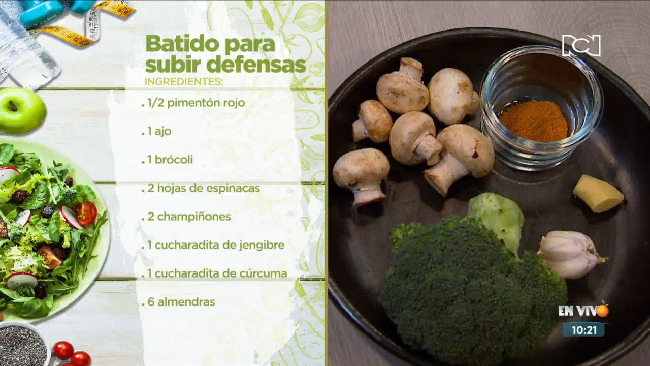 Nutrición: Batido para subir las defensas