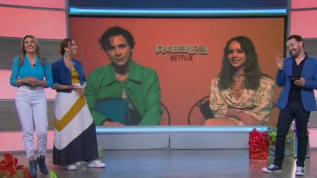 Alejandro Puentes y Azul Guaita conversaron en Buen Día Colombia.
