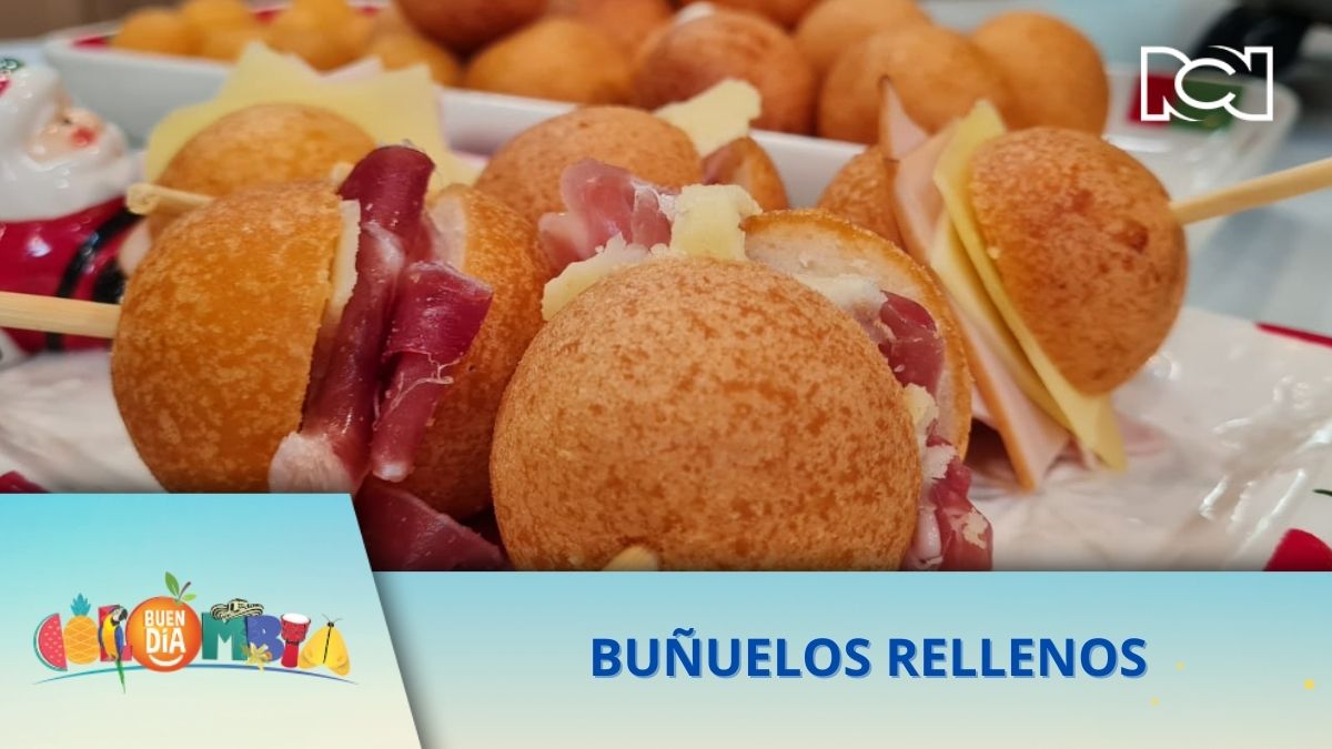 Receta: buñuelos rellenos