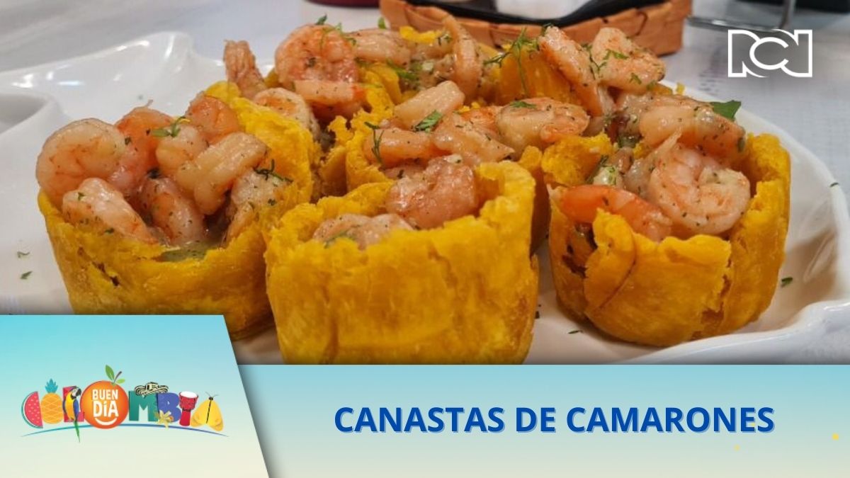 RECETA: CANASTAS DE CAMARONES