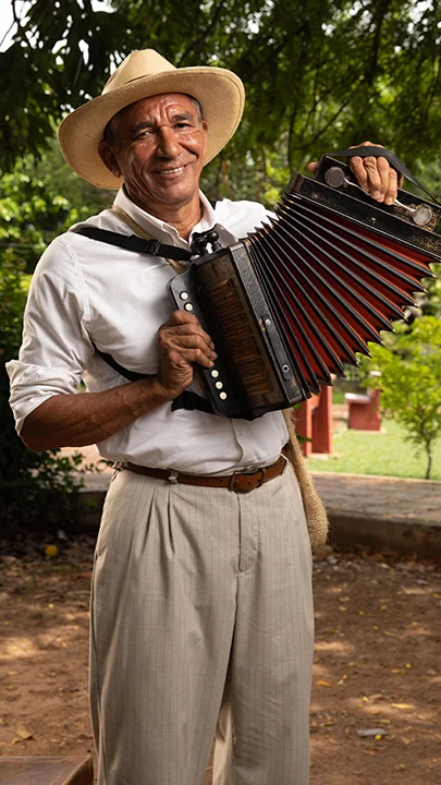 Marciano Martinez interpreta al abuelo de Leandro Diaz 1