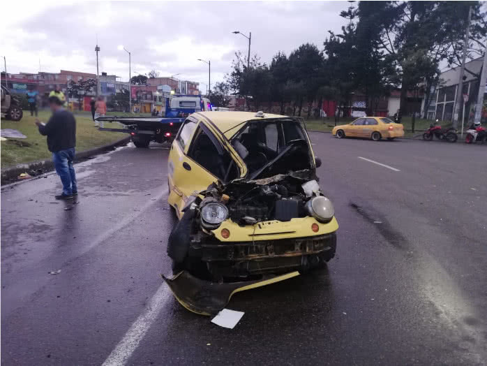Accidente en Bogotá