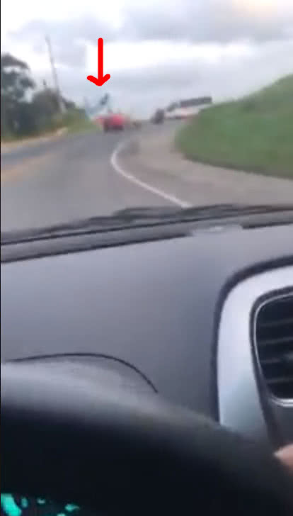 Accidente moto: conductor chocó de frente contra un motociclista