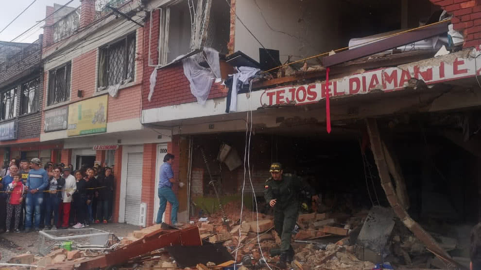 Explosión en occidente de Bogotá afectó 17 edificaciones cercanas