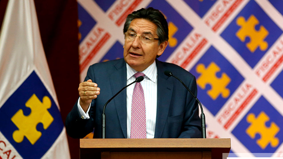 Néstor Humberto Martínez, fiscal General de la Nación. Foto: @FiscaliaCol