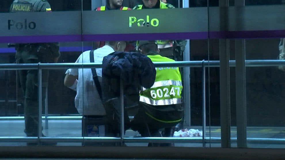 Herido en Transmilenio