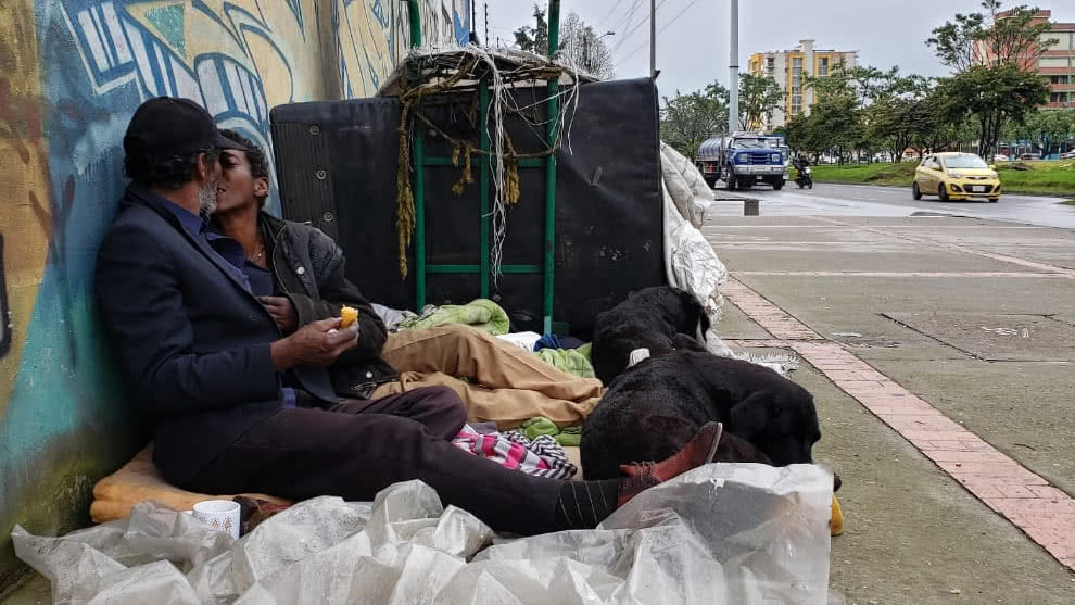 La pareja de habitantes de calle que conmovió al país