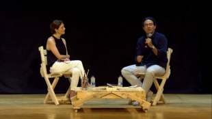 El lugar de la novela. Juan Gabriel Vásquez y Pilar Reyes