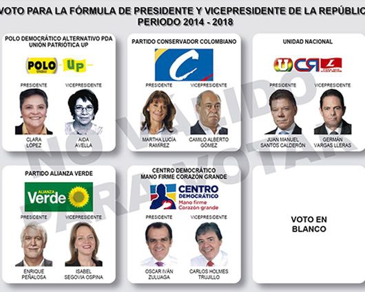 Mecanismo sencillo para elecciones presidenciales Mecanismo sencillo para elecciones presidenciales
