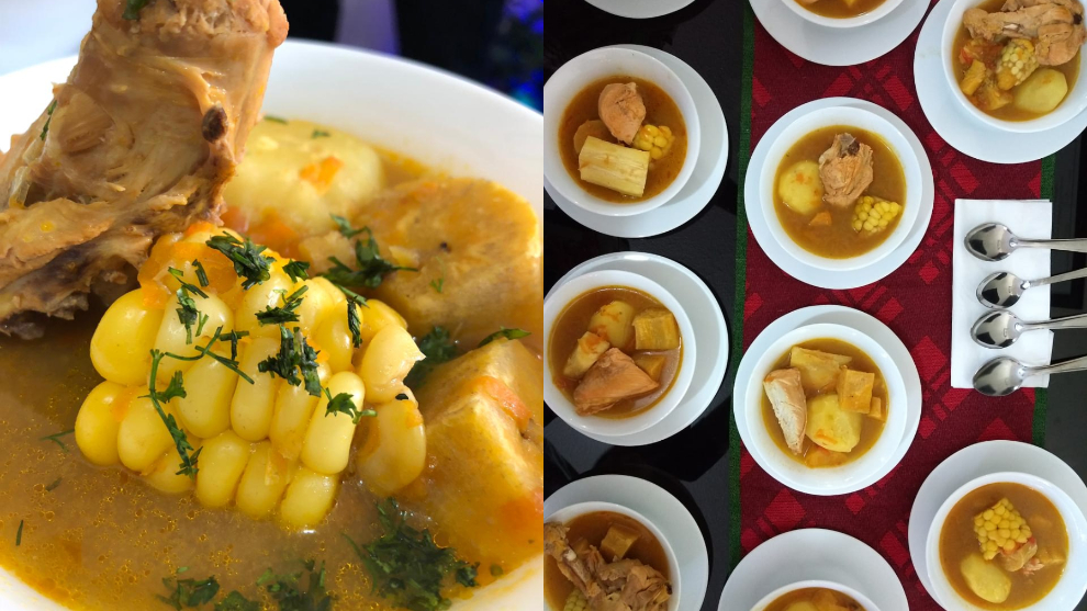 Arrocito en Bajo: Juan Diego preparó un delicioso sancocho de pollo sancocho de pollo