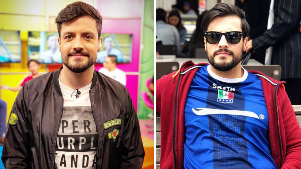 Sebastián Parra. Fotos: Instagram Sebastián Parra, el hombre de los deportes en El Desayuno