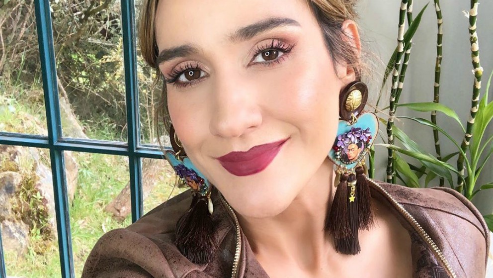 Chichila Navia y su hijo bailan canción del El man es Germán (Tomada de: Instagram) Chichila Navia y su hijo bailan canción del El man es Germán
