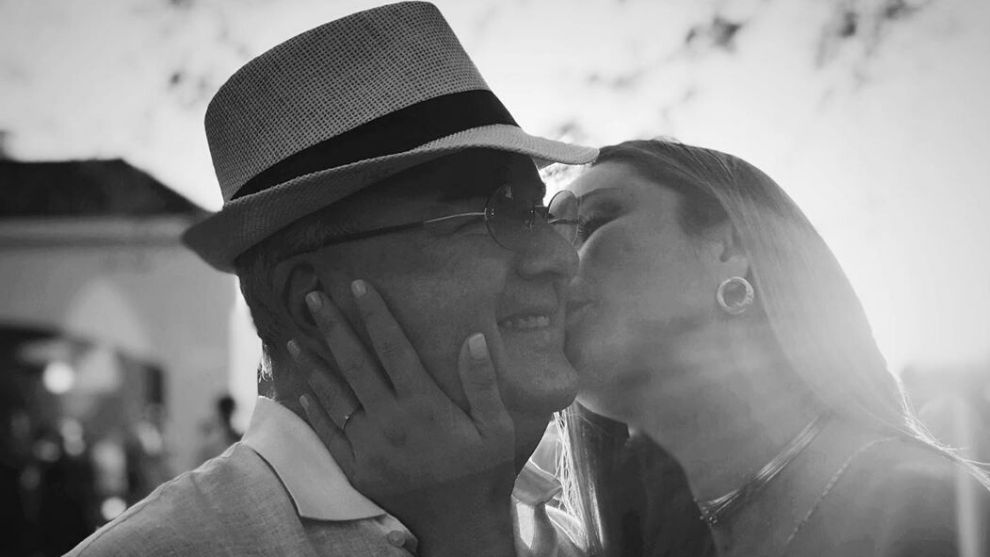 Con profunda nostalgia, así recordó Claudia Bahamón el cumpleaños de su padre (Tomada de Instagram) Claudia Bahamón y el mensaje a su padre fallecido