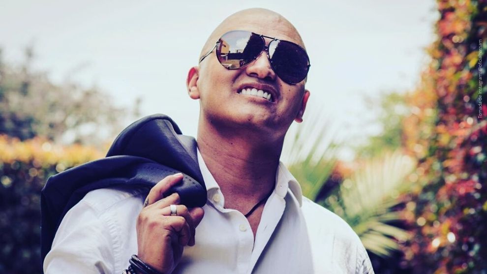 Con sabias palabras, Hassam se despidió de MasterChef Celebrity. Tomada de Instagram: @oficialhassam Hassam, humorista colombiano.