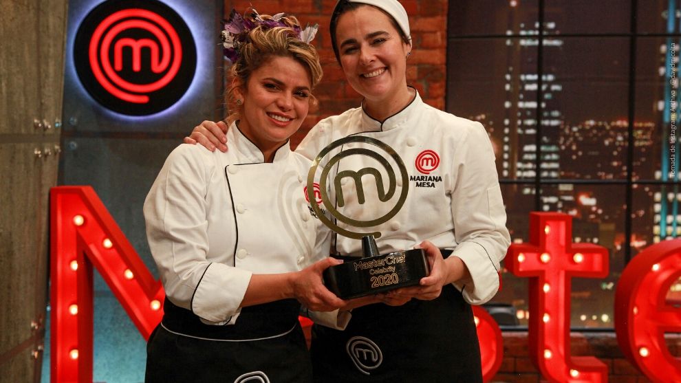 Adriana Lucía y Mariana Mesa de MasterChef Celebrity.