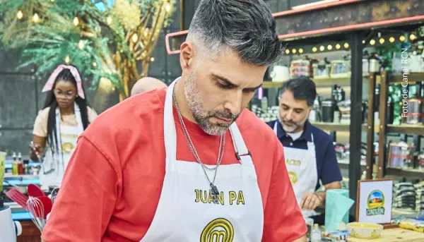 Juan Pablo Llano y la camiseta que perdió en MasterChef