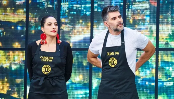 MasterChef: Juan Pablo y Carolina ganan delantal negro